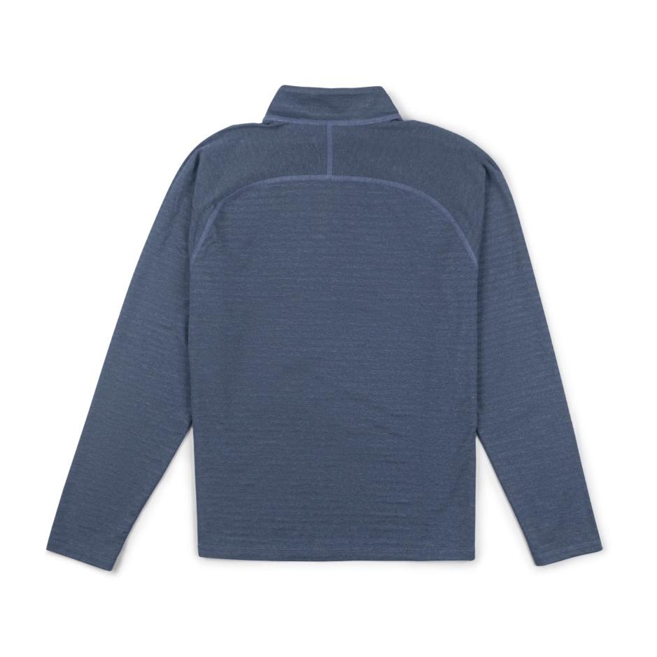 Men's Active Stripe Quarter Zip
