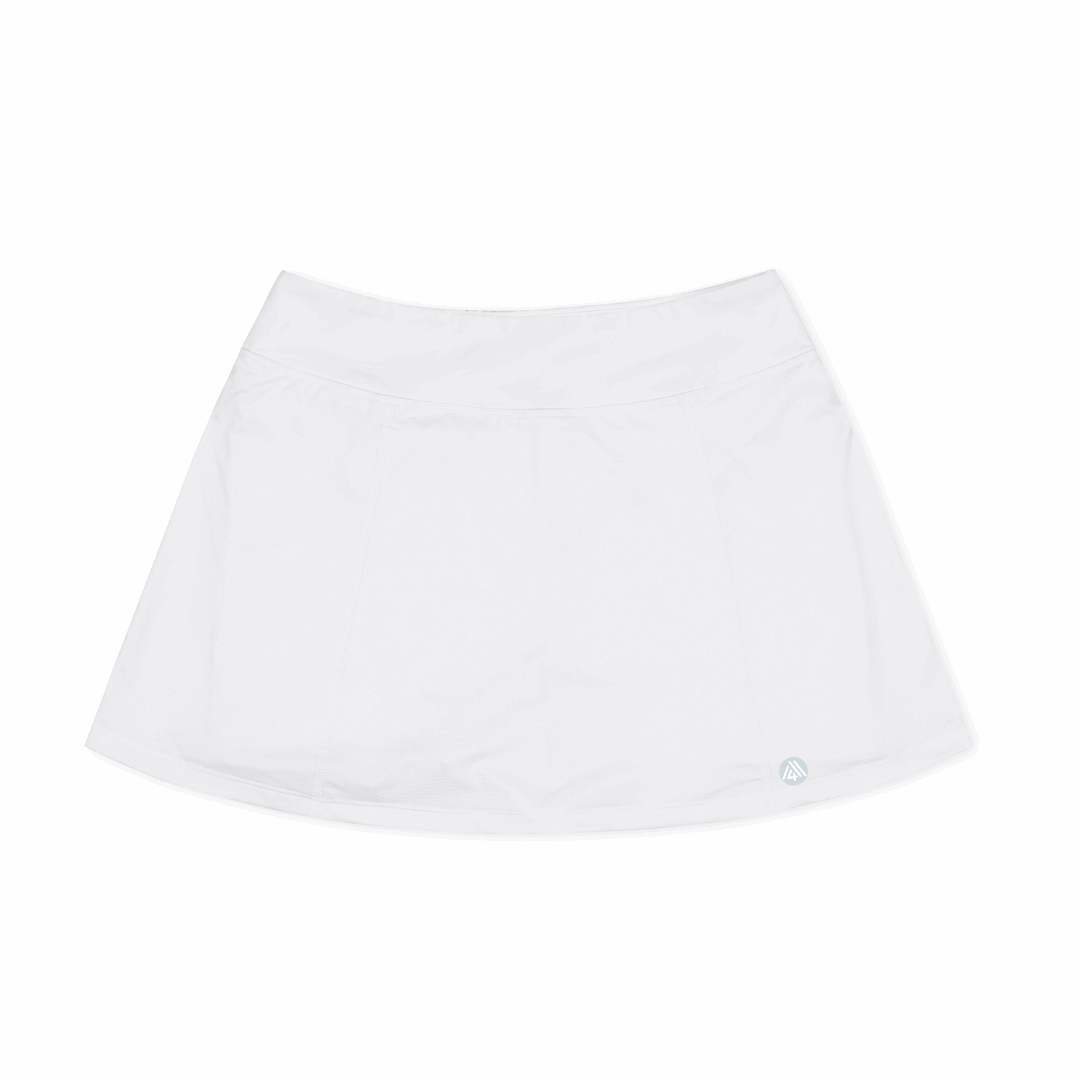 Women's Active Skort - Squash White