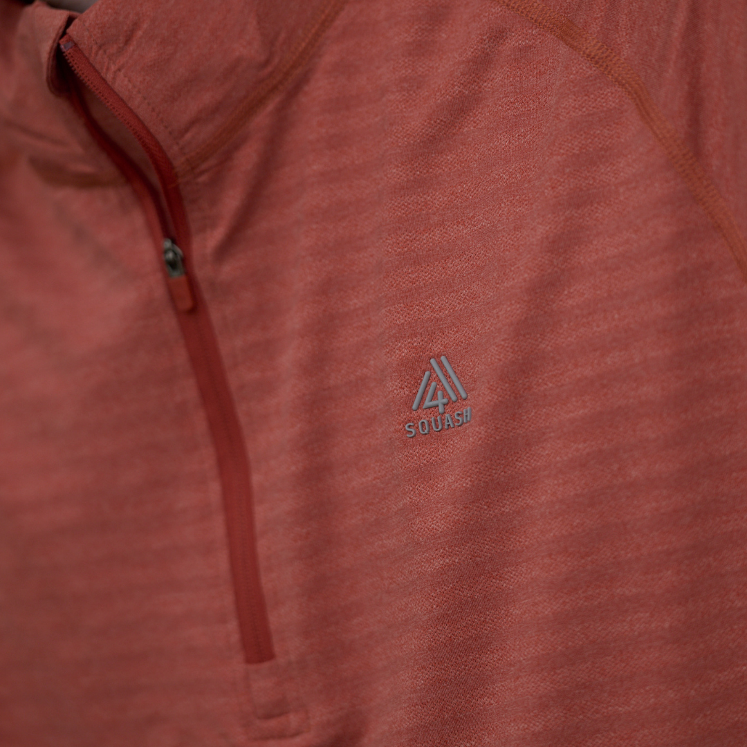 Men&#39;s Active Stripe Quarter Zip - Squash