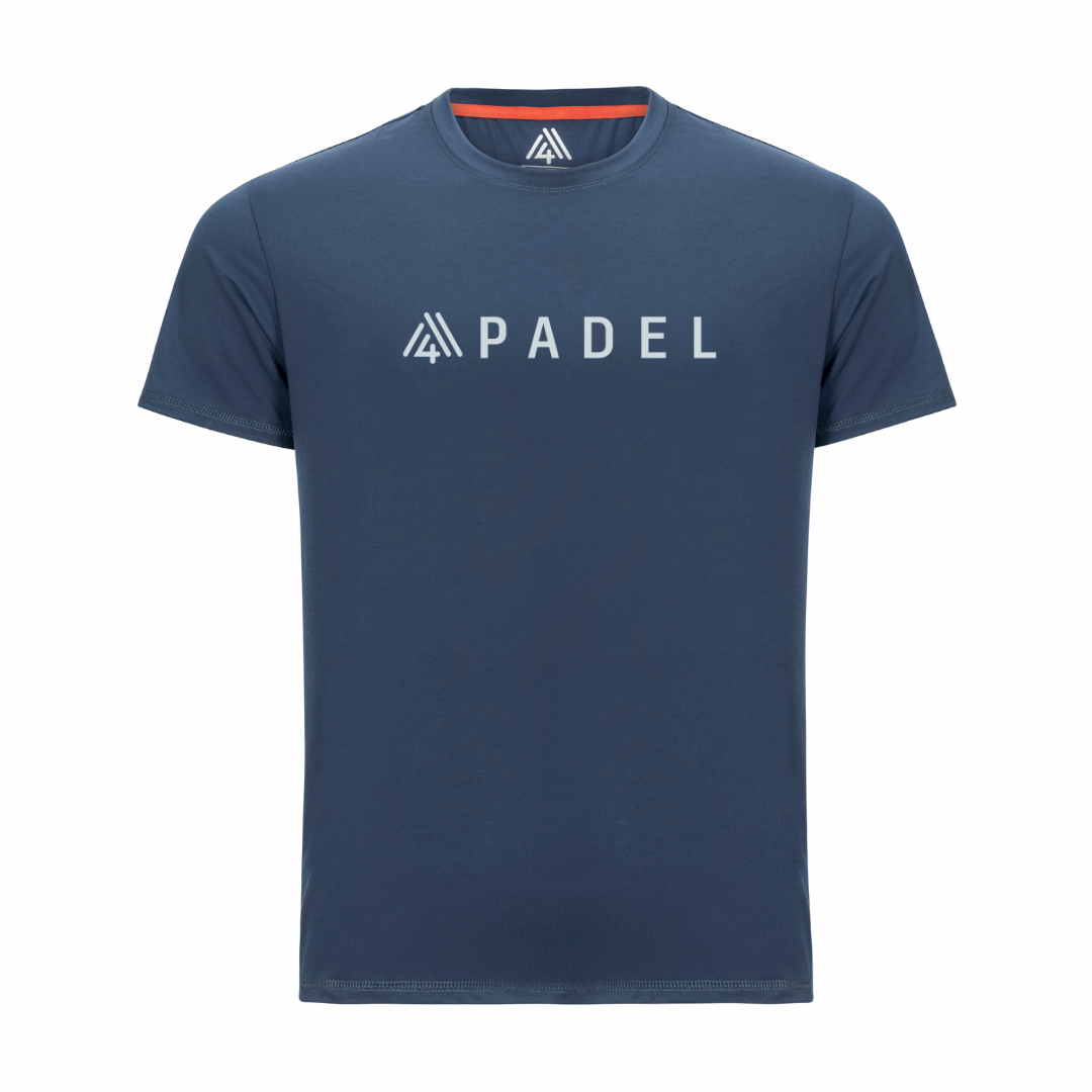 Youth Hybrid Tee - Padel Navy