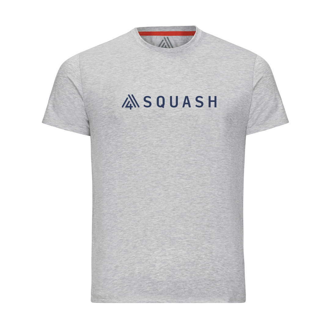 Youth Hybrid Tee - Squash Heather Silver