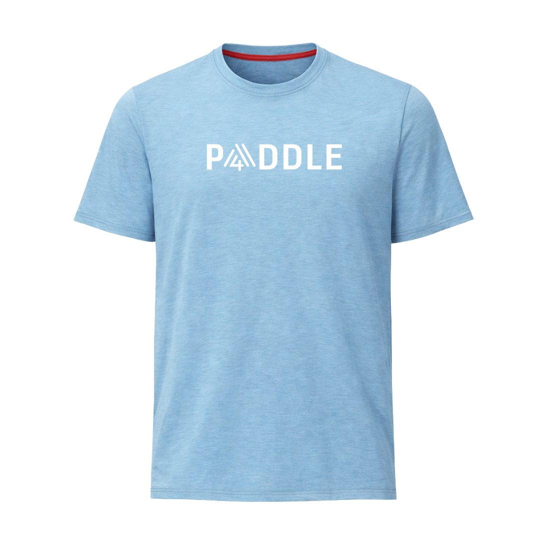 Men's Hybrid Tee - Paddle Arctic Blue