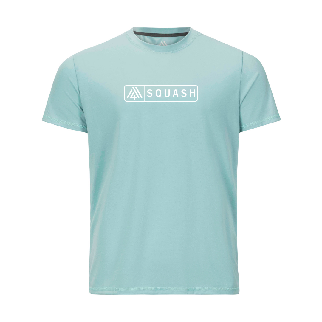 Men's WAYM4 Hybrid Tee - Squash Aruba Blue