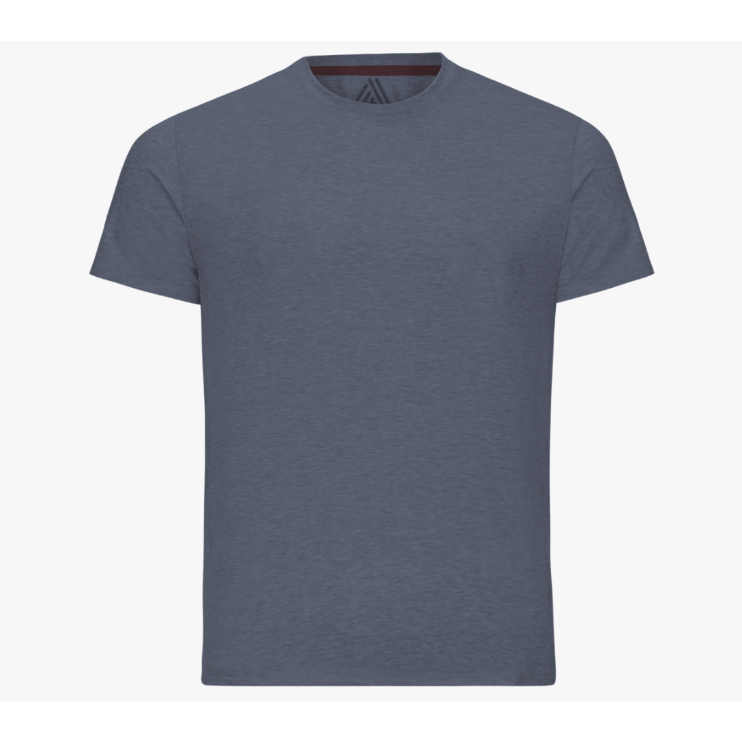Men's Hybrid Tee Blue Indigo