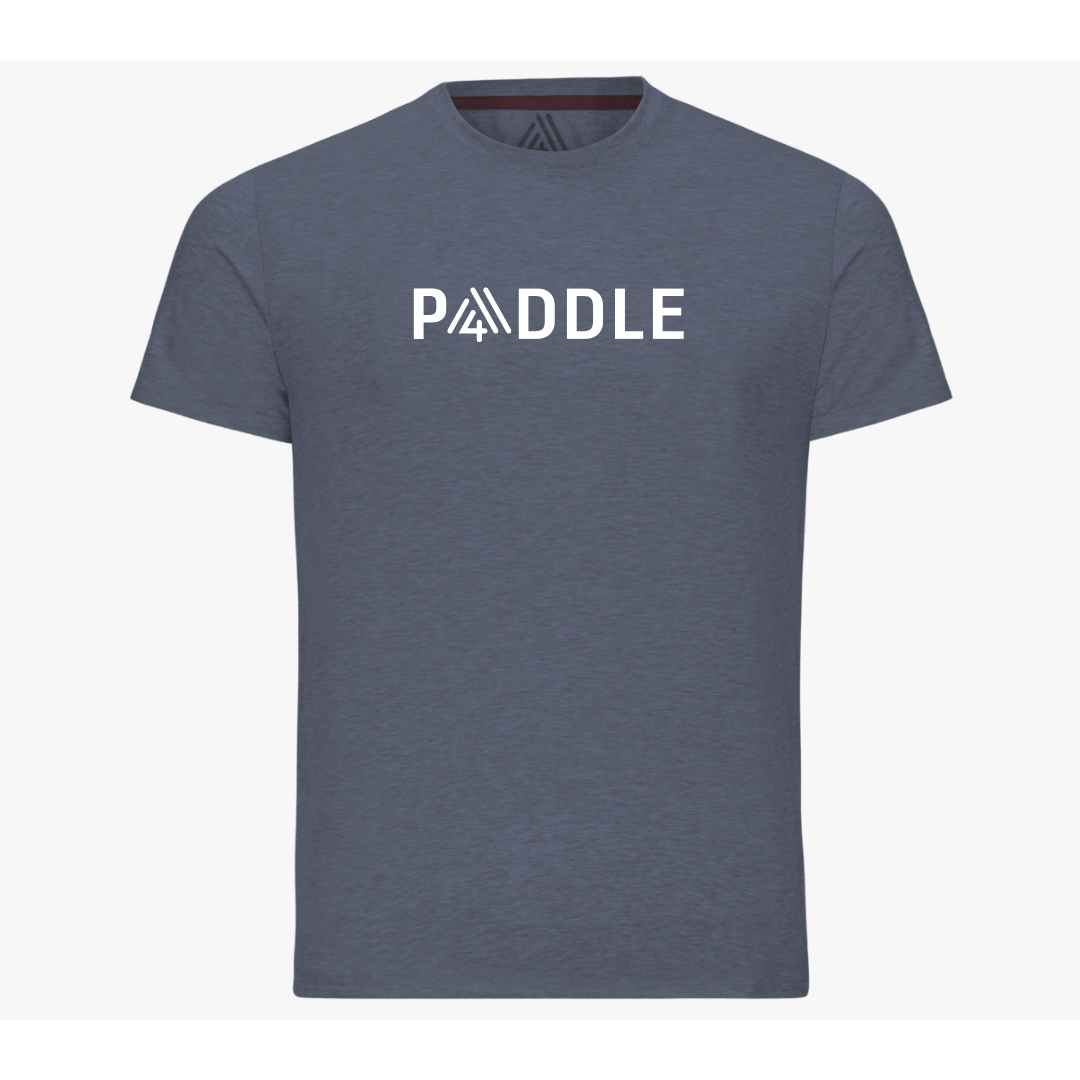 Men's Hybrid Tee - Paddle Blue Indigo