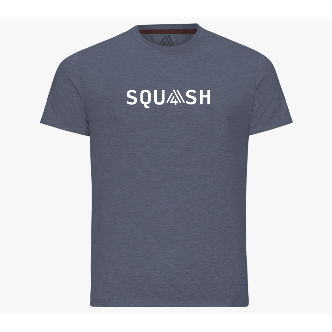 Men's Hybrid Tee - Squash Blue Indigo