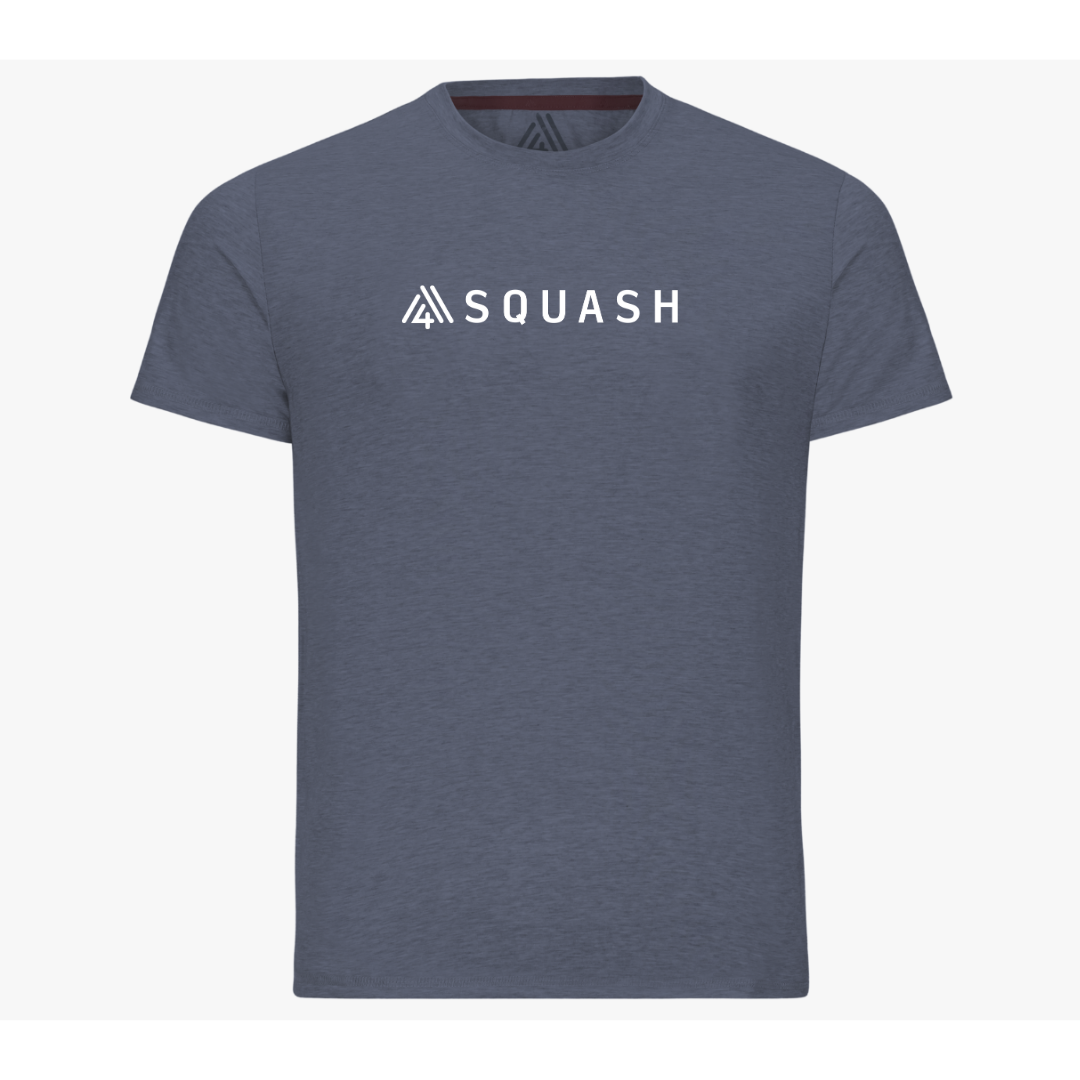 Men's Hybrid Tee - Squash Blue Indigo