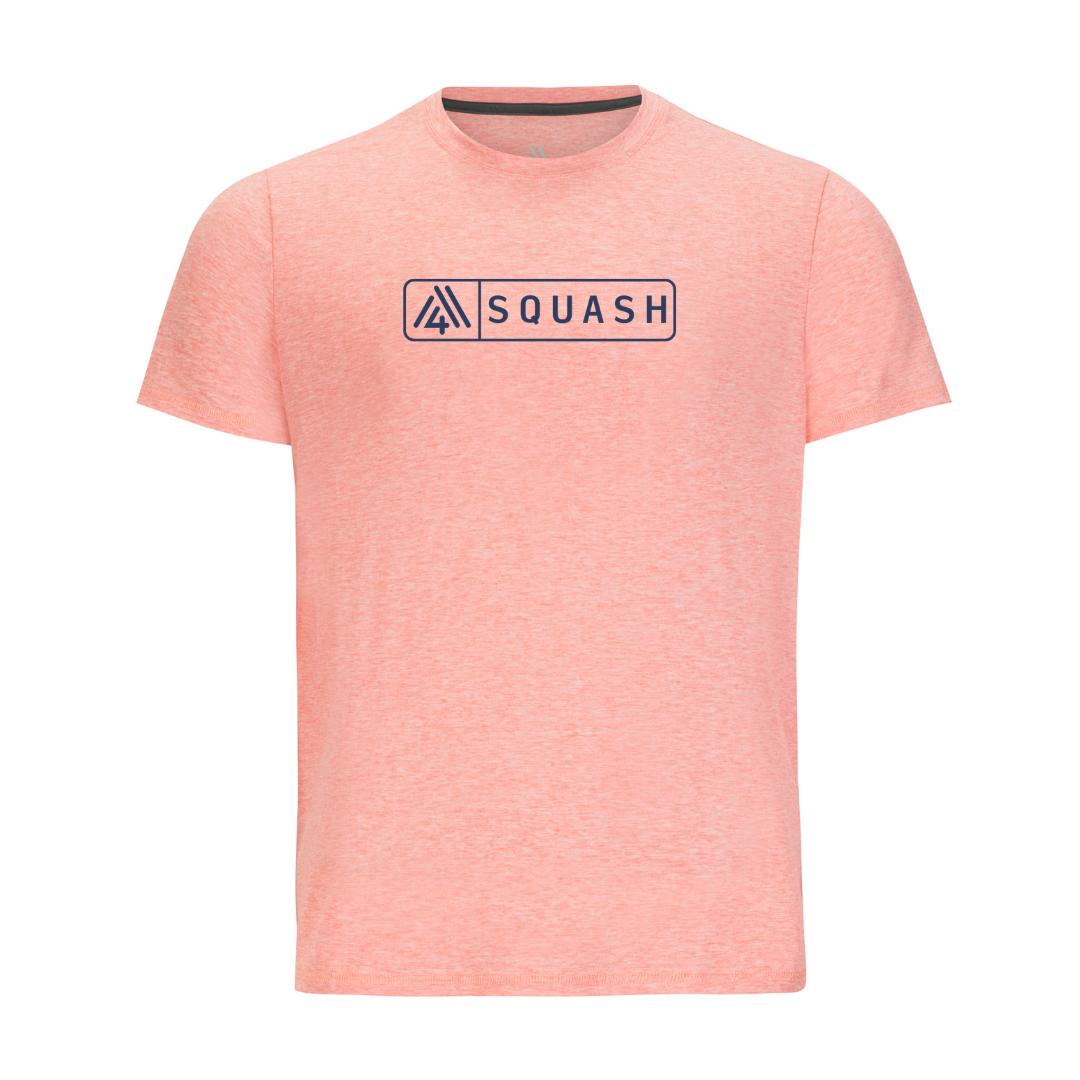 Men's WAYM4 Hybrid Tee - Squash Heather Burnt Sienna