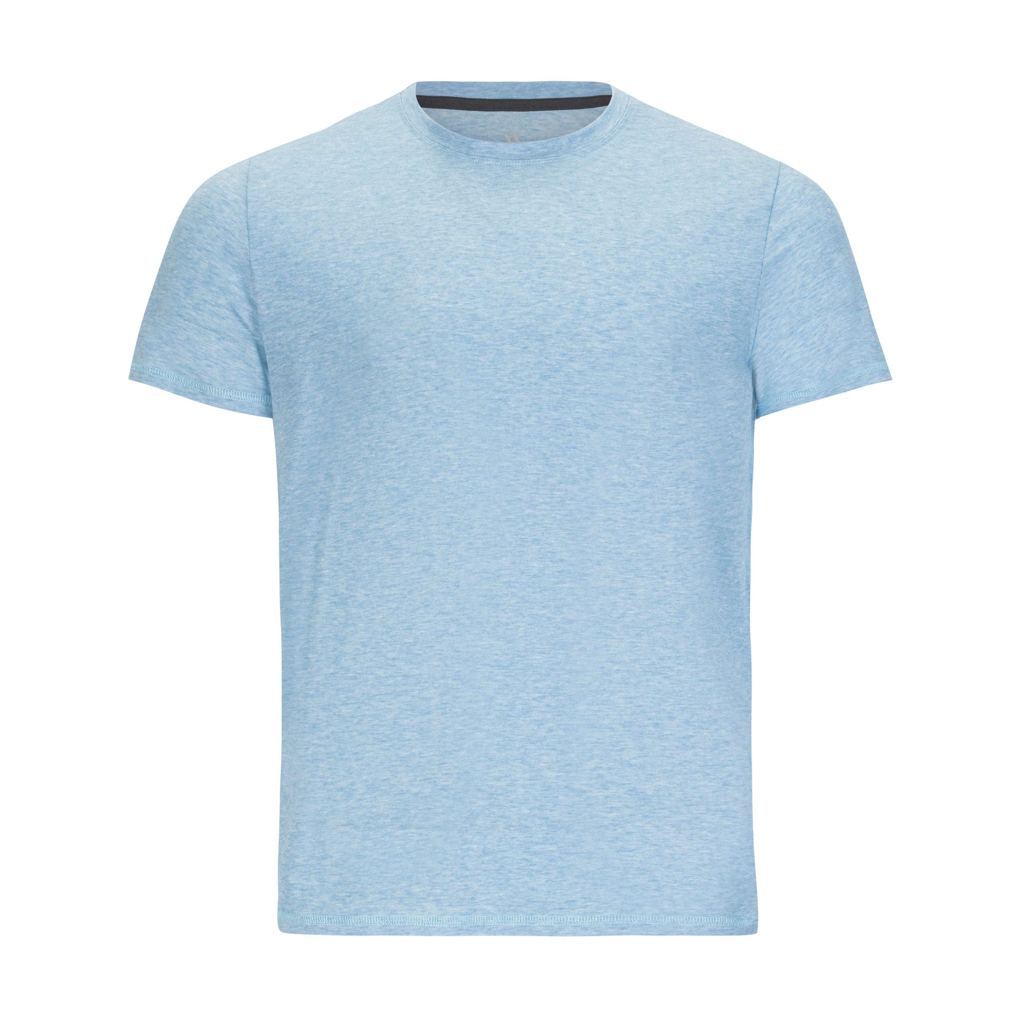 Youth Hybrid Tee Heather Blue