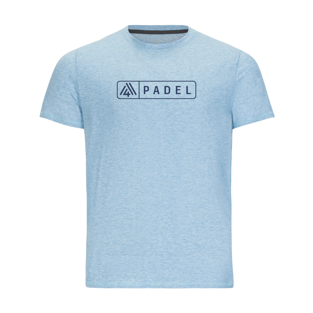 Men's WAYM4 Hybrid Tee - Padel Heather Blue