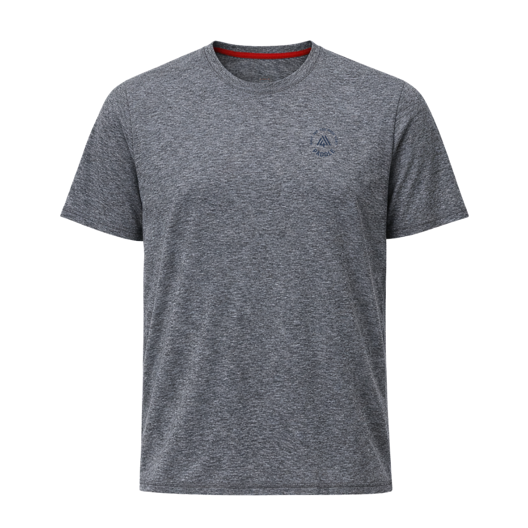 Men's Hybrid Tee - Paddle Heather Grey