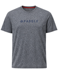 Men's Hybrid Tee - Paddle Heather Grey