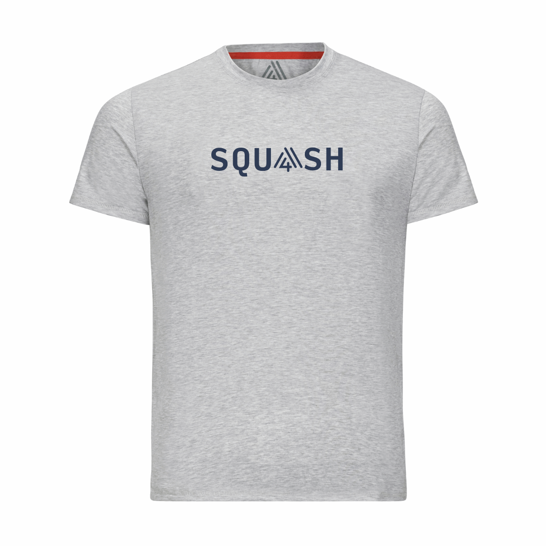Men's Hybrid Tee - Squash Heather Silver