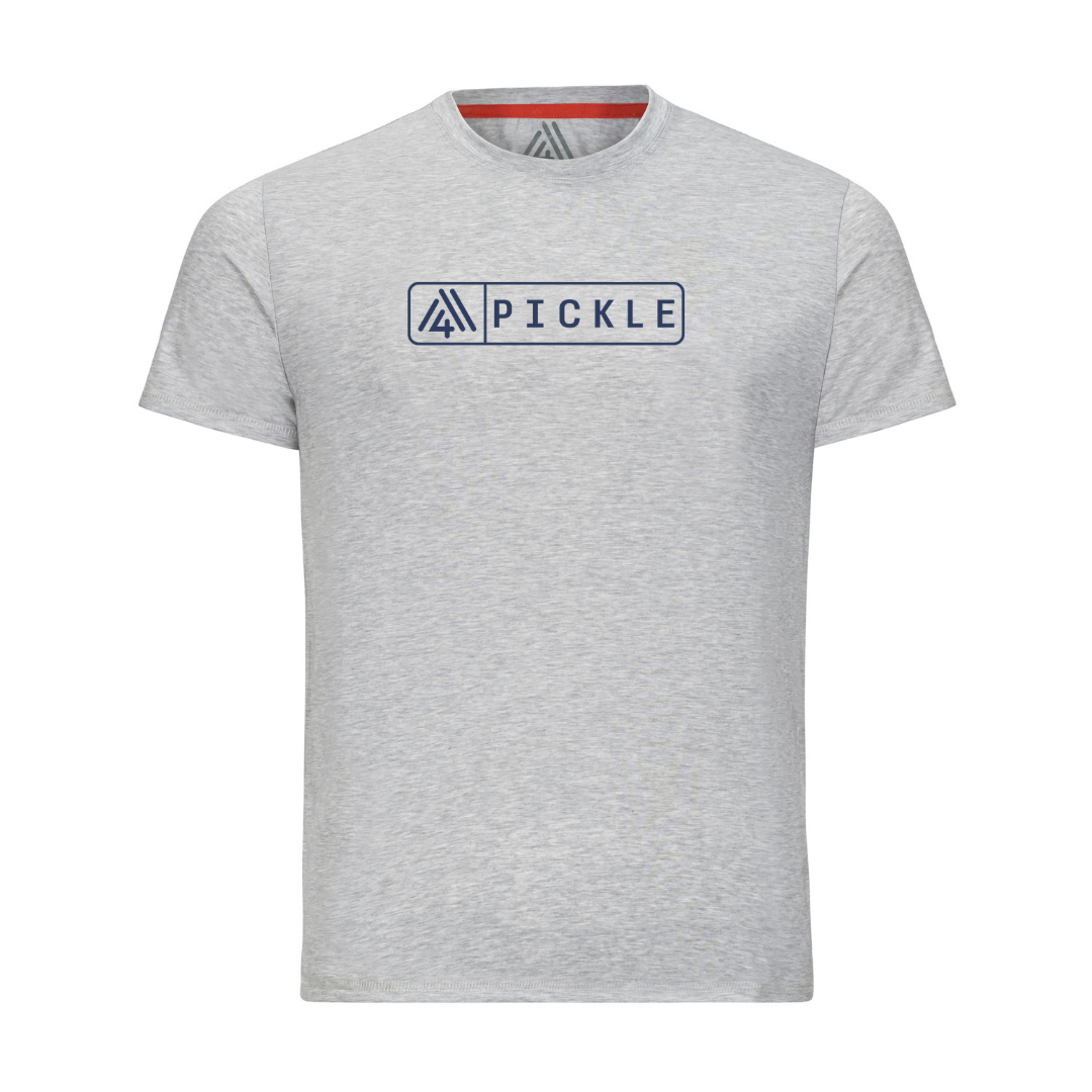 Men's WAYM4 Hybrid Tee - Pickle Heather Silver