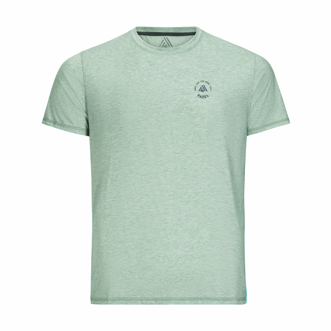 Men's Hybrid Tee - Padel Mint