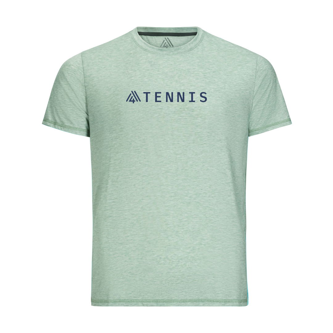 Men's Hybrid Tee - Tennis Mint