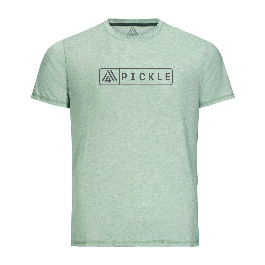 Men's Hybrid Tee - Pickle Mint