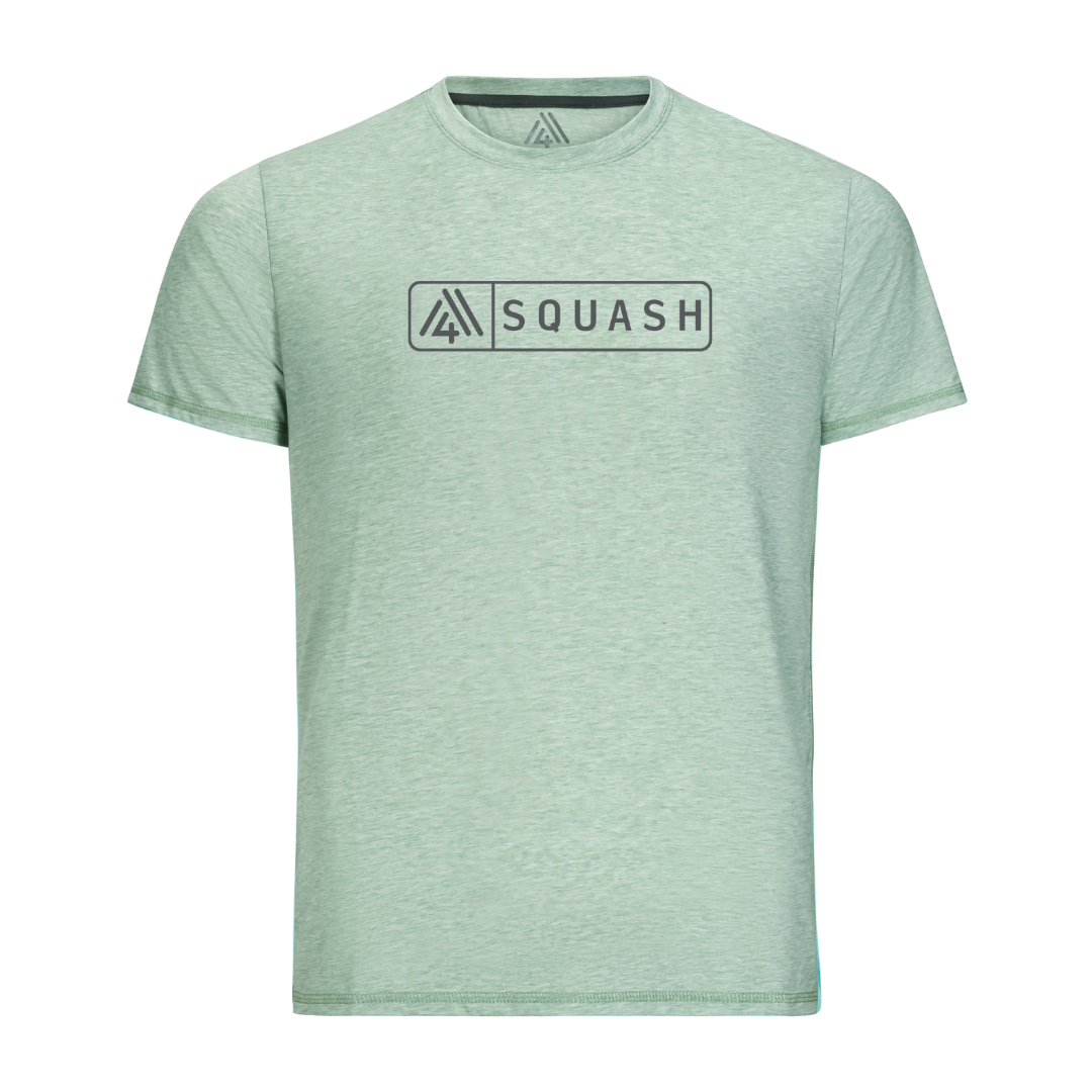 Men's Hybrid Tee - Squash Mint