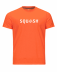 Men's Hybrid Tee - Squash Orange