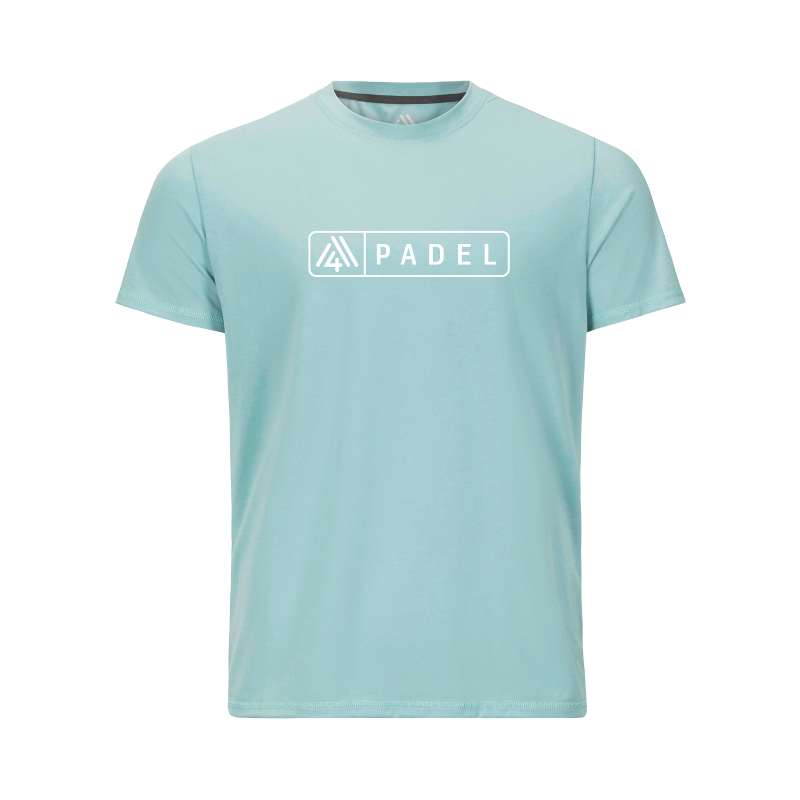 Men's Hybrid Tee - Padel Aruba Blue