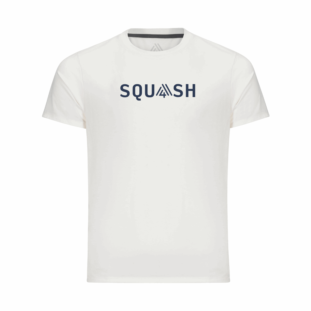 Men's Hybrid Tee - Squash White
