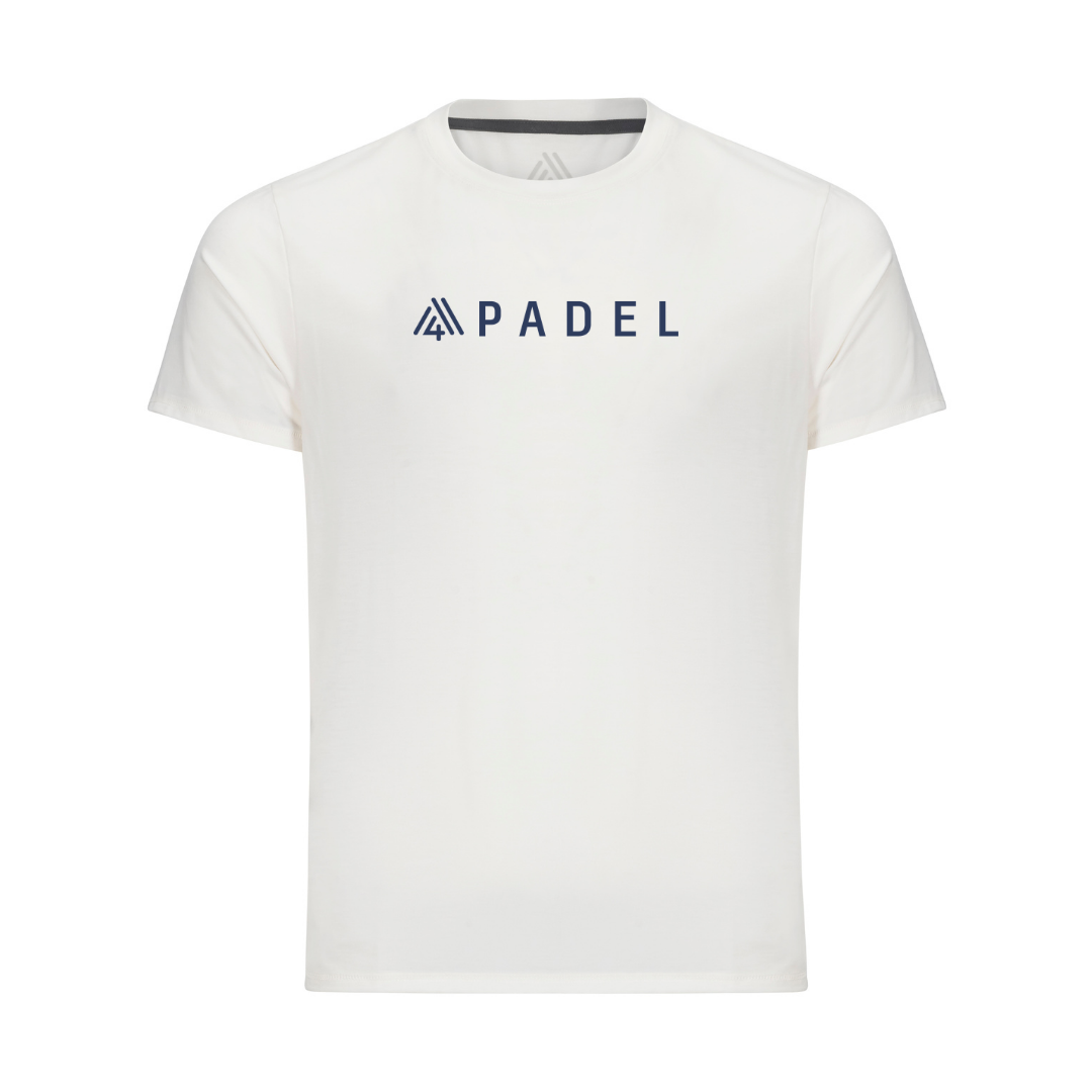 Men's Hybrid Tee - Padel White