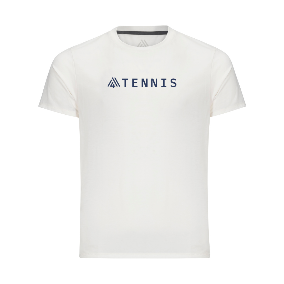Men's Hybrid Tee - Tennis White
