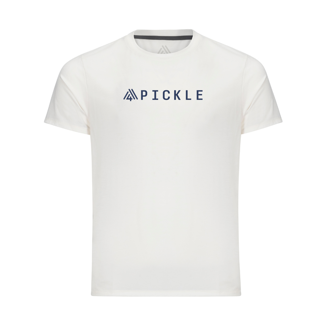 Men's Hybrid Tee - Pickle White