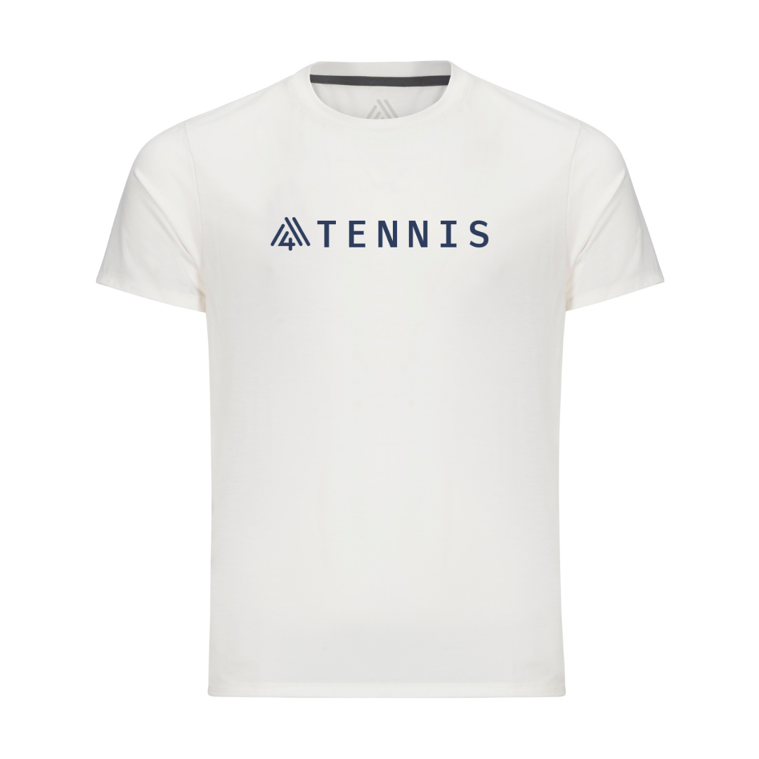 Men's Hybrid Tee - Tennis White