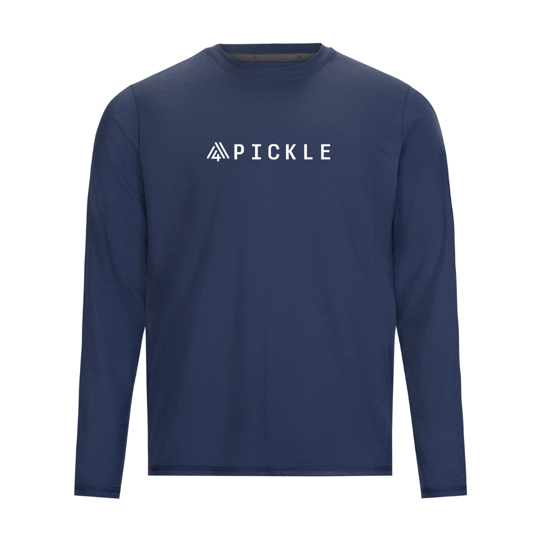 Men's Hybrid Long Sleeve Tee - Pickle