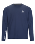 Men's WAYM4 Hybrid Long Sleeve Tee - Padel Blue Indigo