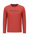 Men's Hybrid Long Sleeve Tee - Padel Brick