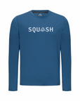 Men's Hybrid Long Sleeve Tee - Squash Ensign Blue