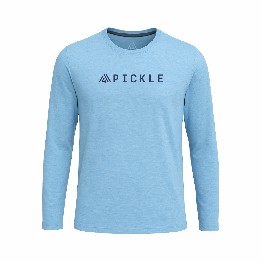Men's Hybrid Long Sleeve Tee - Pickle
