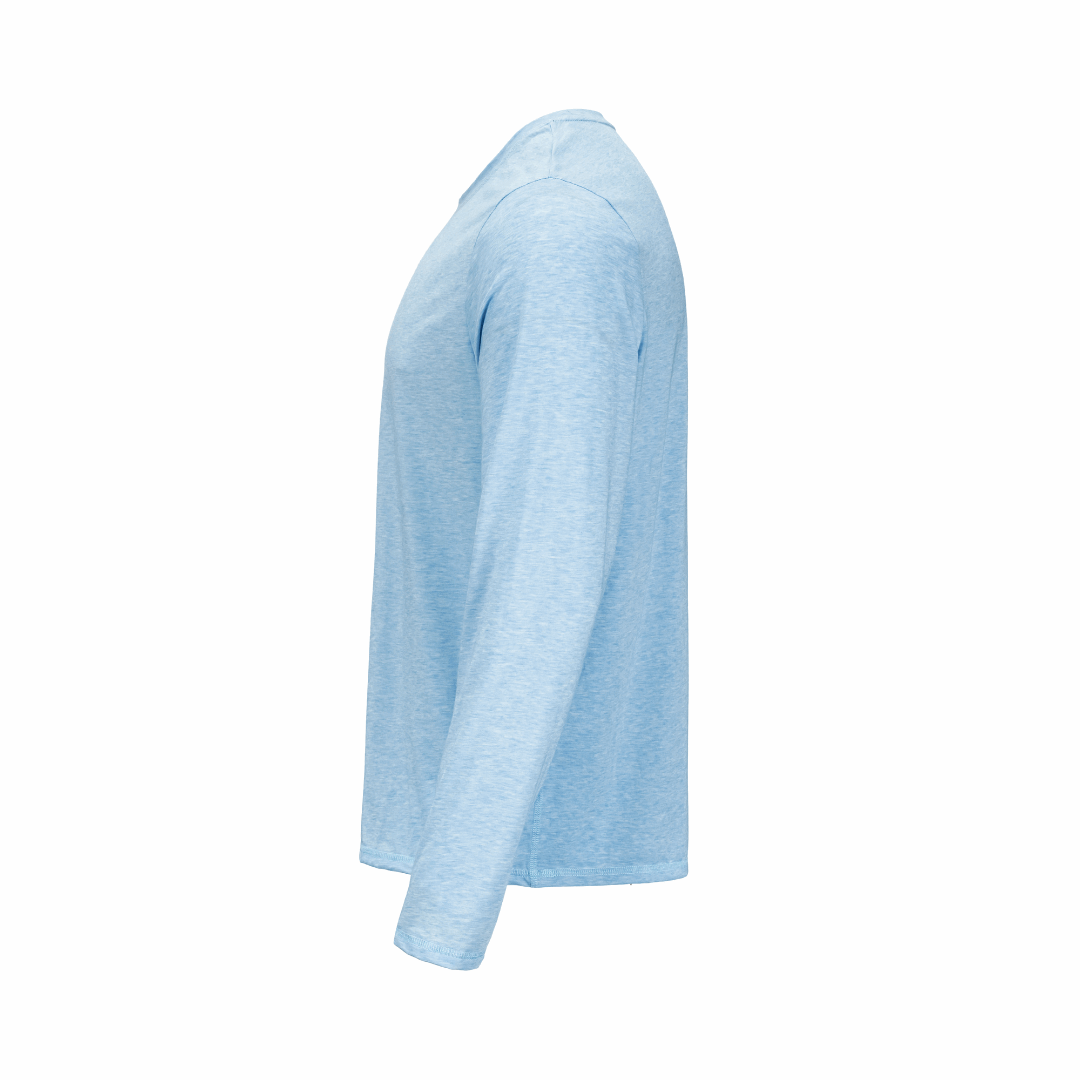 Men's Hybrid Long Sleeve Tee - Squash