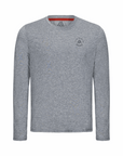Men's Hybrid Long Sleeve Tee - Pickle Heather Grey