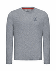 Men's Hybrid Long Sleeve Tee - Squash Heather Grey