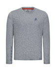 Men's WAYM4 Hybrid Long Sleeve Tee - Padel Heather Grey