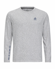 Men's WAYM4 Hybrid Long Sleeve Tee - Padel Heather Silver