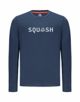 Men's Hybrid Long Sleeve Tee - Squash Navy