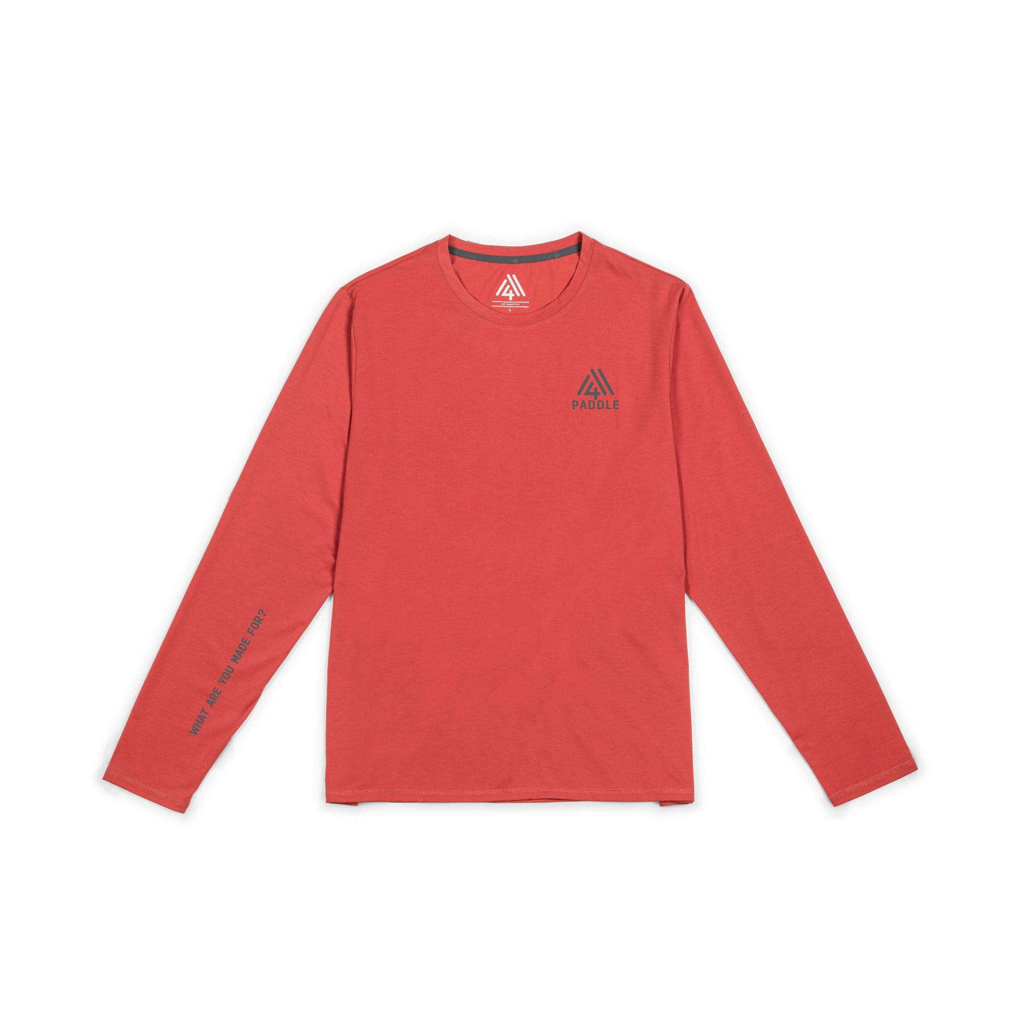 Men's Hybrid Long Sleeve Tee - Paddle Brick