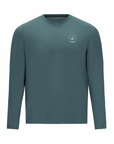 Men's Hybrid Long Sleeve Tee - Pickle Pine