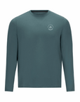 Men's Hybrid Long Sleeve Tee - Squash Pine