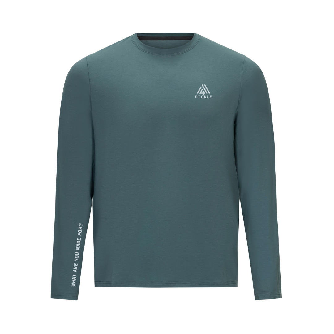 Men's WAYM4 Hybrid Long Sleeve Tee - Pickle Pine