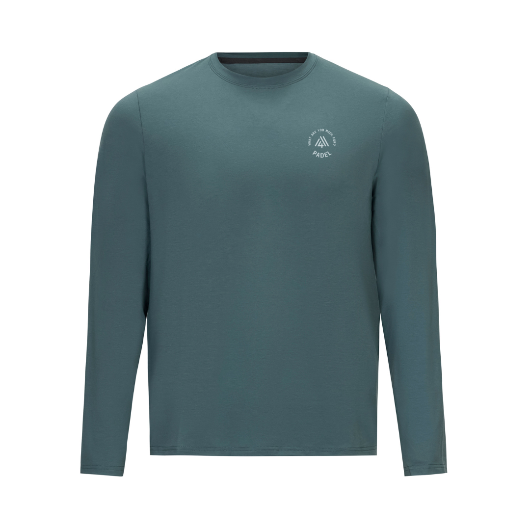 Men's Hybrid Long Sleeve Tee - Padel Pine