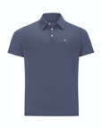 Men's Hybrid Polo Blue Indigo