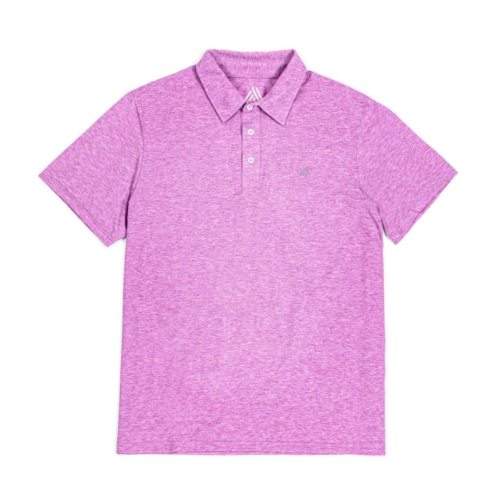 Men&#39;s Hybrid Polo Fuchsia