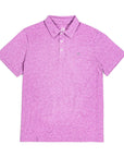 Men's Hybrid Polo Fuchsia