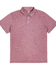 Men's Hybrid Polo Heather Red