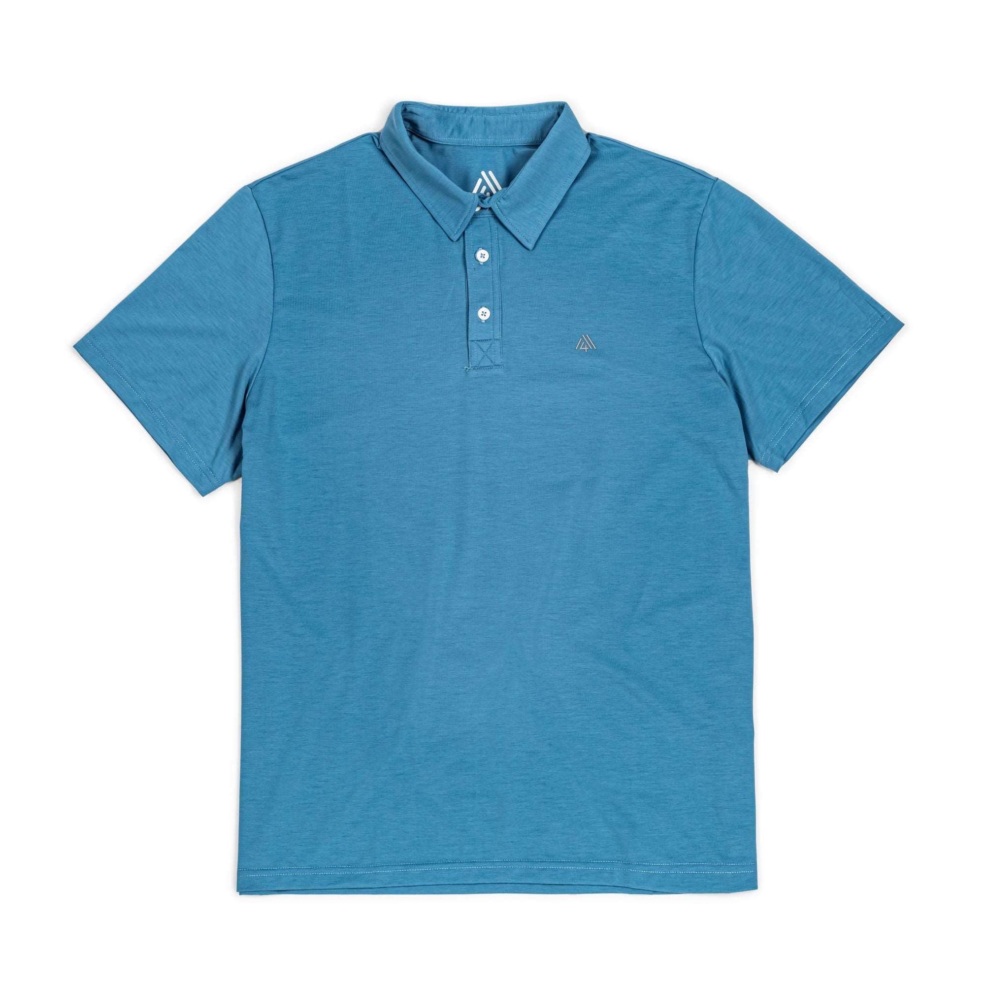 Men&#39;s Hybrid Polo Light Blue